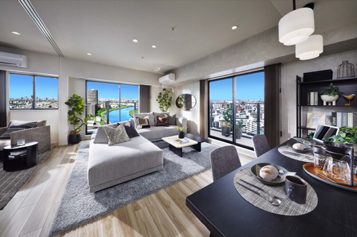 モデルルーム（Dタイプ） リビング・ダイニング